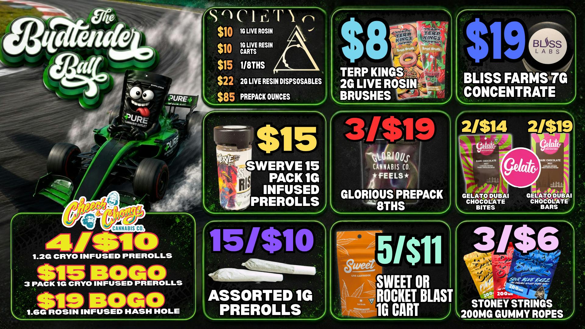 Pure Cannabis Outlet - Oxford $85 SOCIETY C PREPACK OUNCES🔥 DEALS START HERE