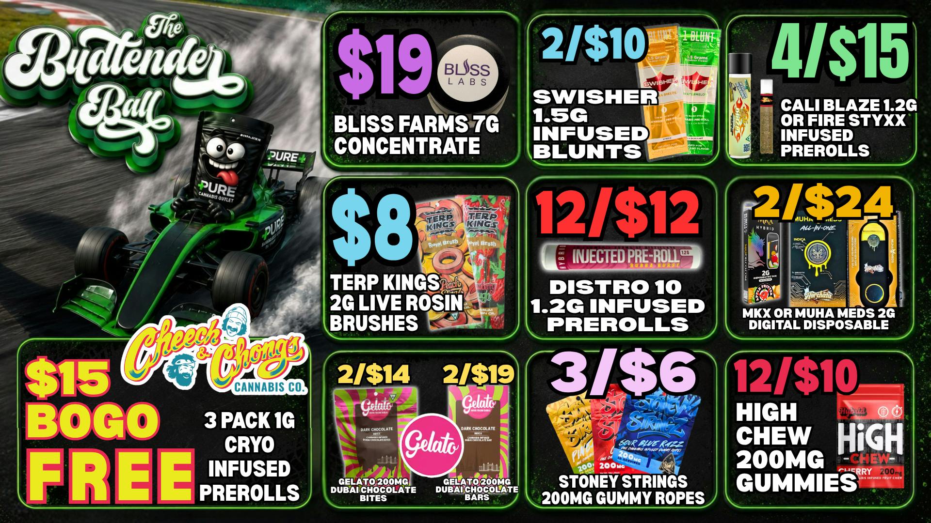 Pure Cannabis Outlet - New Buffalo $19 BLISS FARMS 7G CONCENTRATE 🔥