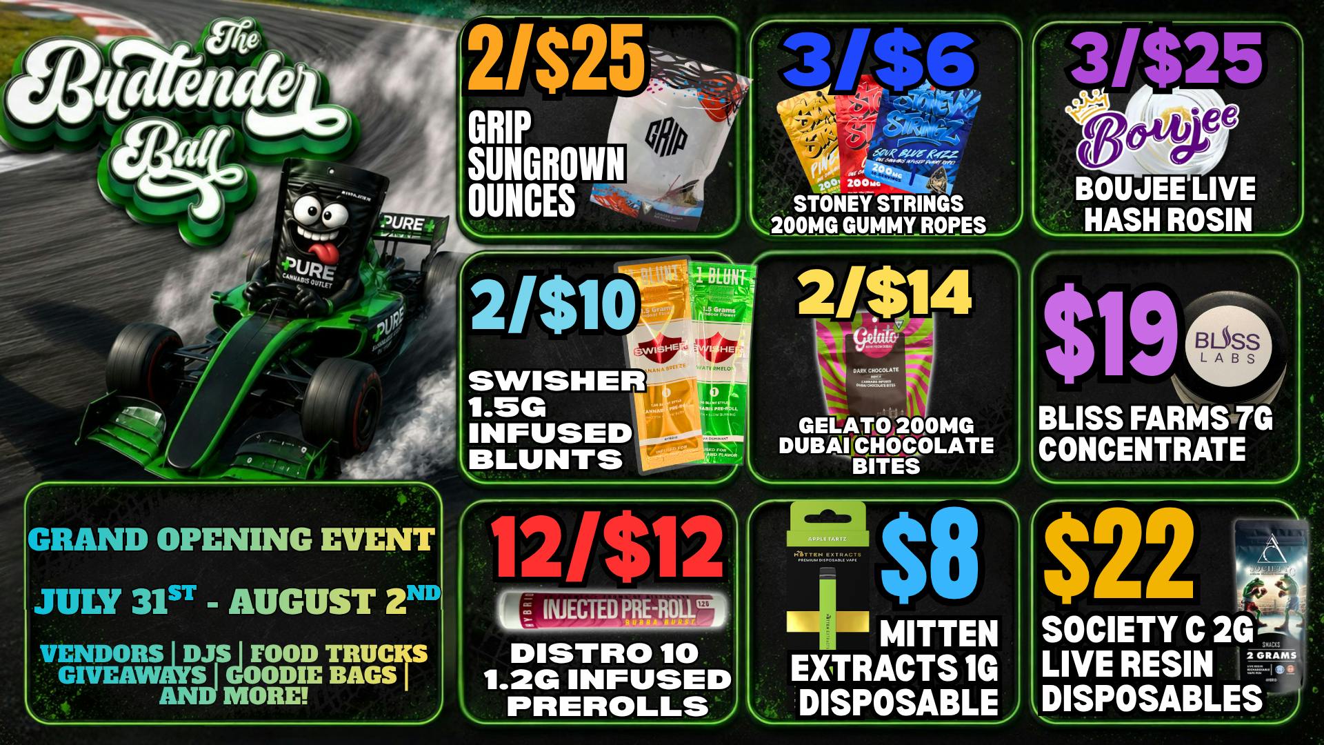 Pure Cannabis Outlet - Warren $19 BLISS FARMS 7G CONCENTRATE 🔥
