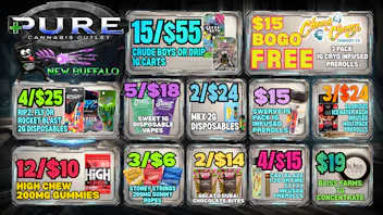 Pure Cannabis Outlet - New Buffalo 💨 CHEECH & CHONG BOGO IS BACK!