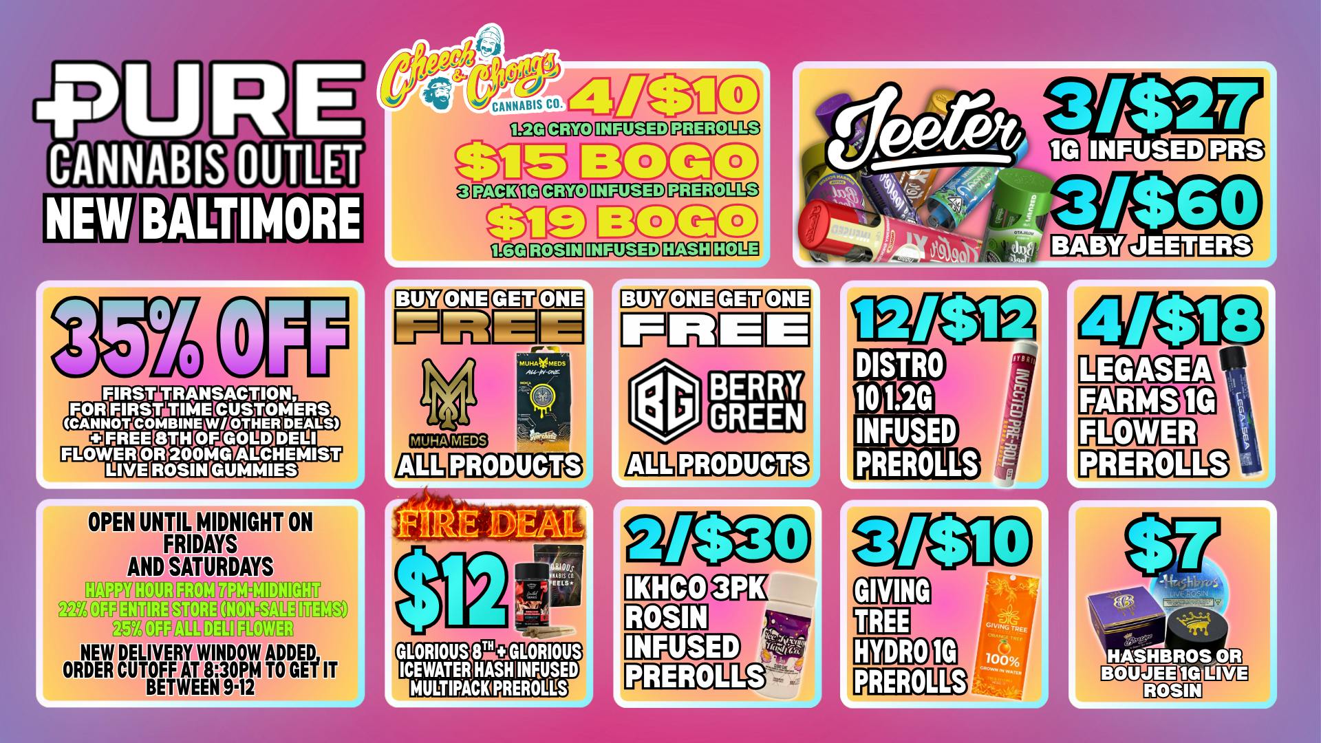 Pure Cannabis Outlet - New Baltimore 🔥 BOGO BRANDS + 35% OFF NEW CUSTOMERS!