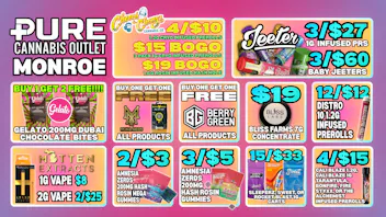 Pure Cannabis Outlet - Monroe 🍫 BUY 1 GET 2 FREE GELATO BITES 🍫