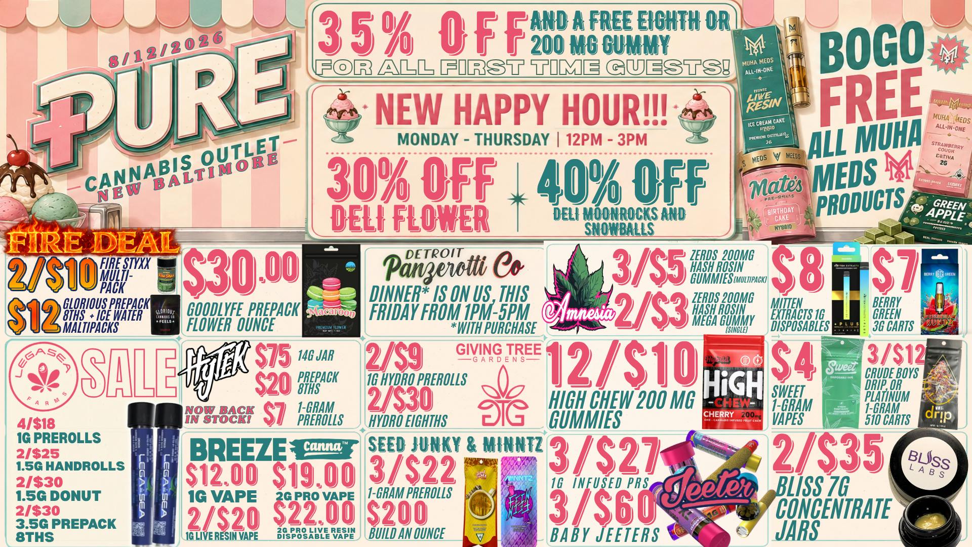 Pure Cannabis Outlet - New Baltimore 🍨 SCOOP UP SOMETHING SWEET AT PURE! 🍒