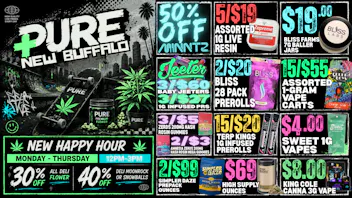 Pure Cannabis Outlet - New Buffalo 🔥 NEW HAPPY HOUR! 40% OFF INFUSED DELI 🔥