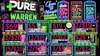 Pure Cannabis Outlet - Warren 🌙 LATE NIGHT SAVINGS TIL MIDNIGHT ON FRI & SAT🌙