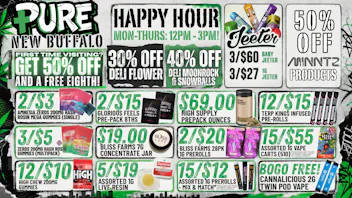 Pure Cannabis Outlet - New Buffalo HAPPY HOUR SAVINGS ARE CALLING 🌿 12PM-3PM