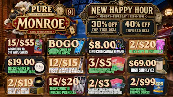 Pure Cannabis Outlet - Monroe 🪄 MONROE’S MAGICAL DEALS HAVE ARRIVED ⚡