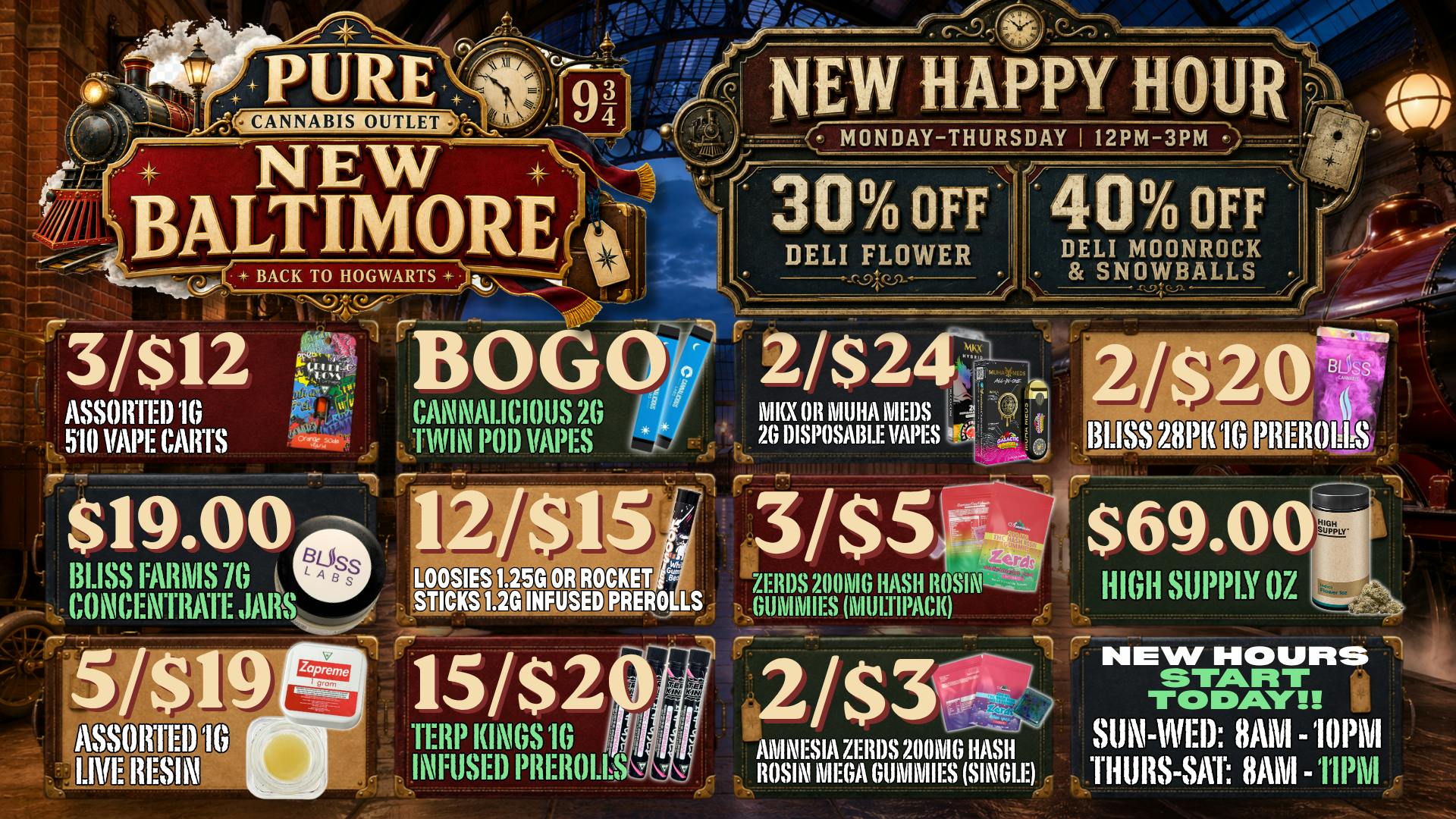 Pure Cannabis Outlet - New Baltimore 🚂 NEW BALTIMORE EXPRESS: NEXT STOP, BIG SAVINGS ⚡