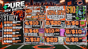 Pure Cannabis Outlet - New Buffalo 🔥 START THE WEEKEND WITH A FREE EIGHTH!