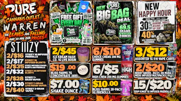 Pure Cannabis Outlet - Warren 🍂 FALL INTO SAVINGS + HAPPY HOUR! ⏰