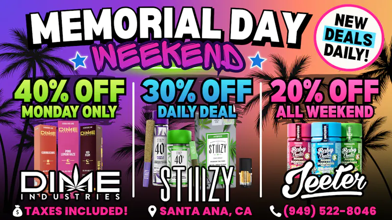 LEGACY KUSH ❤️ MEMORIAL DAY WEEKEND DEALS 🤍 NEW DEALS DAILY💙