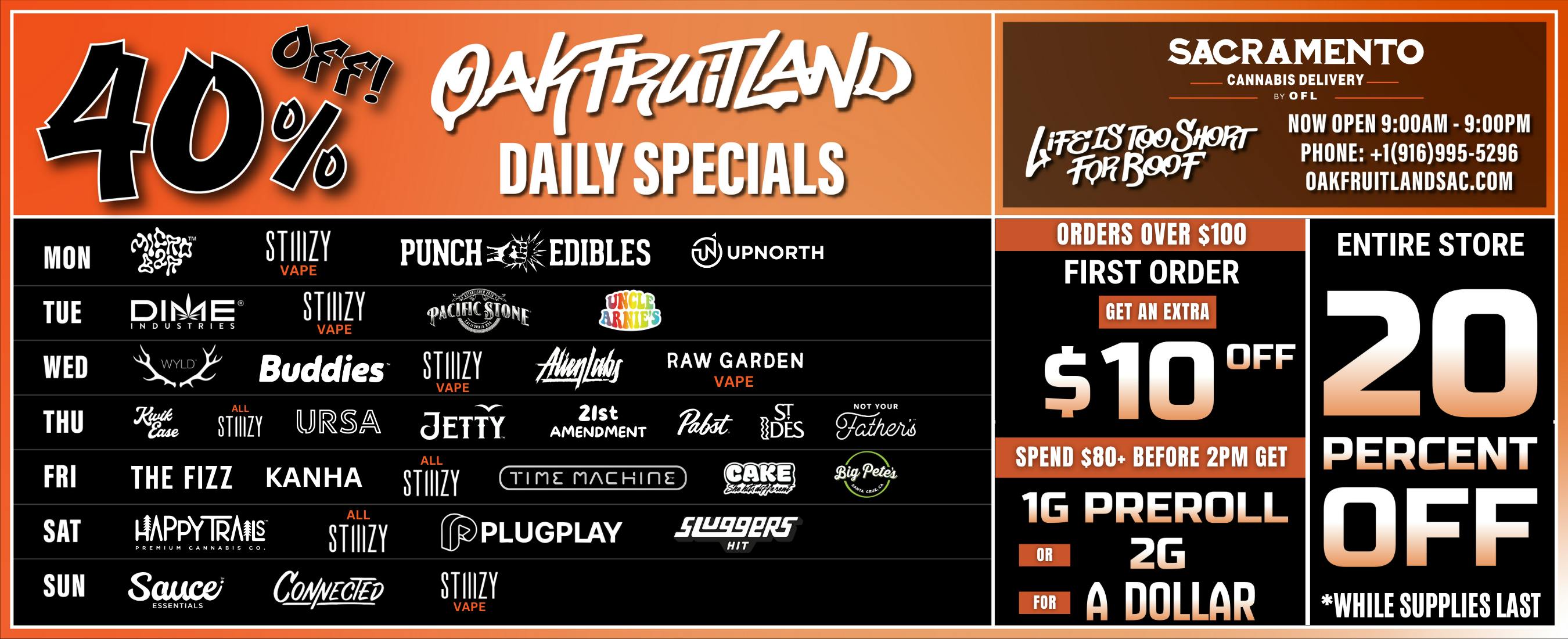 Sacramento Cannabis Delivery By OFL - Delivery Listing - Photo 1