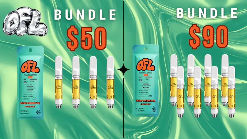 Sacramento Cannabis Delivery By OFL - Citrus Heights OFL Ultra Potency Oil Bundle Deals