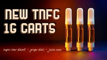 Tribal Nation Flower Co NEW! TNFC 1G Carts