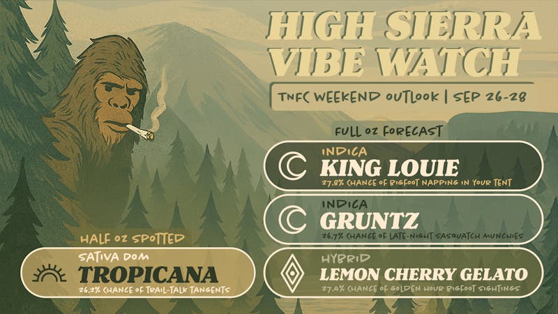 Tribal Nation Flower Co 👣🌲 BIGFOOT CONFIRMED: NEW DROPS 🌲👣