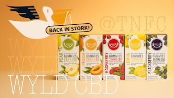 Tribal Nation Flower Co WYLD CBD Gummies — Back in Stork!
