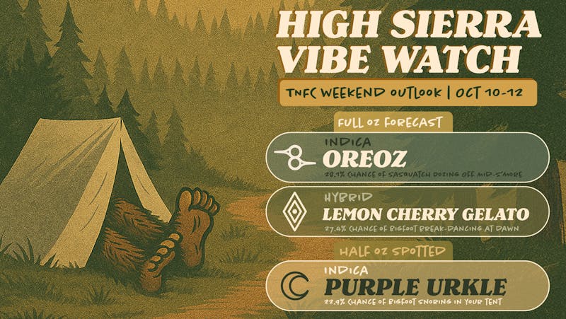Tribal Nation Flower Co High Sierra Vibe Watch: Oz & Half Oz Specials