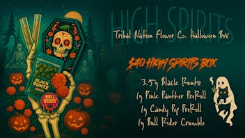 Tribal Nation Flower Co High Spirits Halloween Box - $40