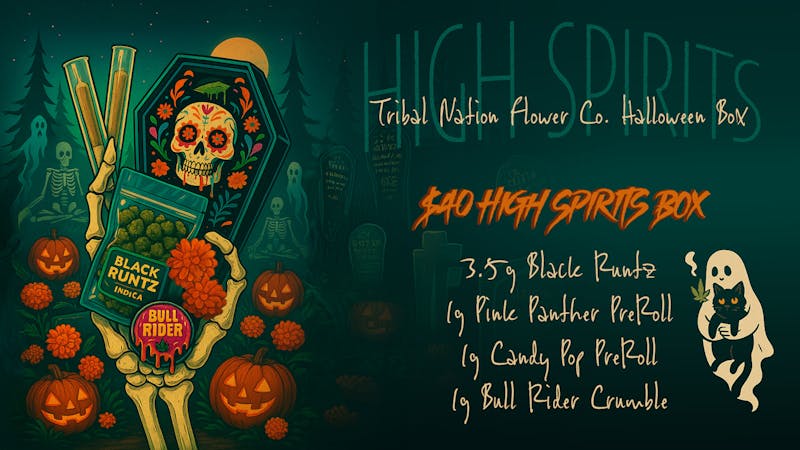 Tribal Nation Flower Co High Spirits Halloween Box - $40
