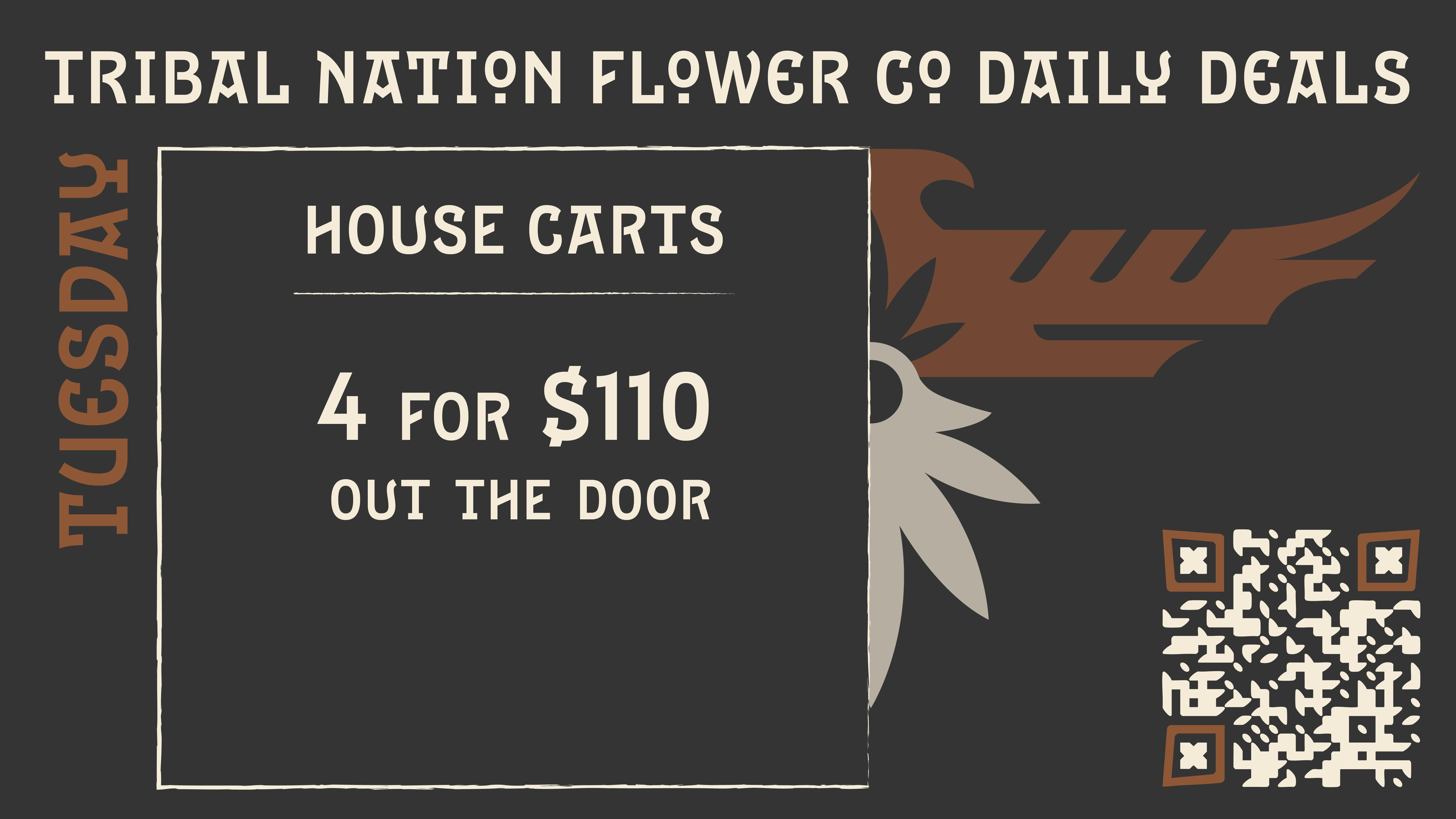 Tribal Nation Flower Co Tuesday's April DAILY DEAL 💨