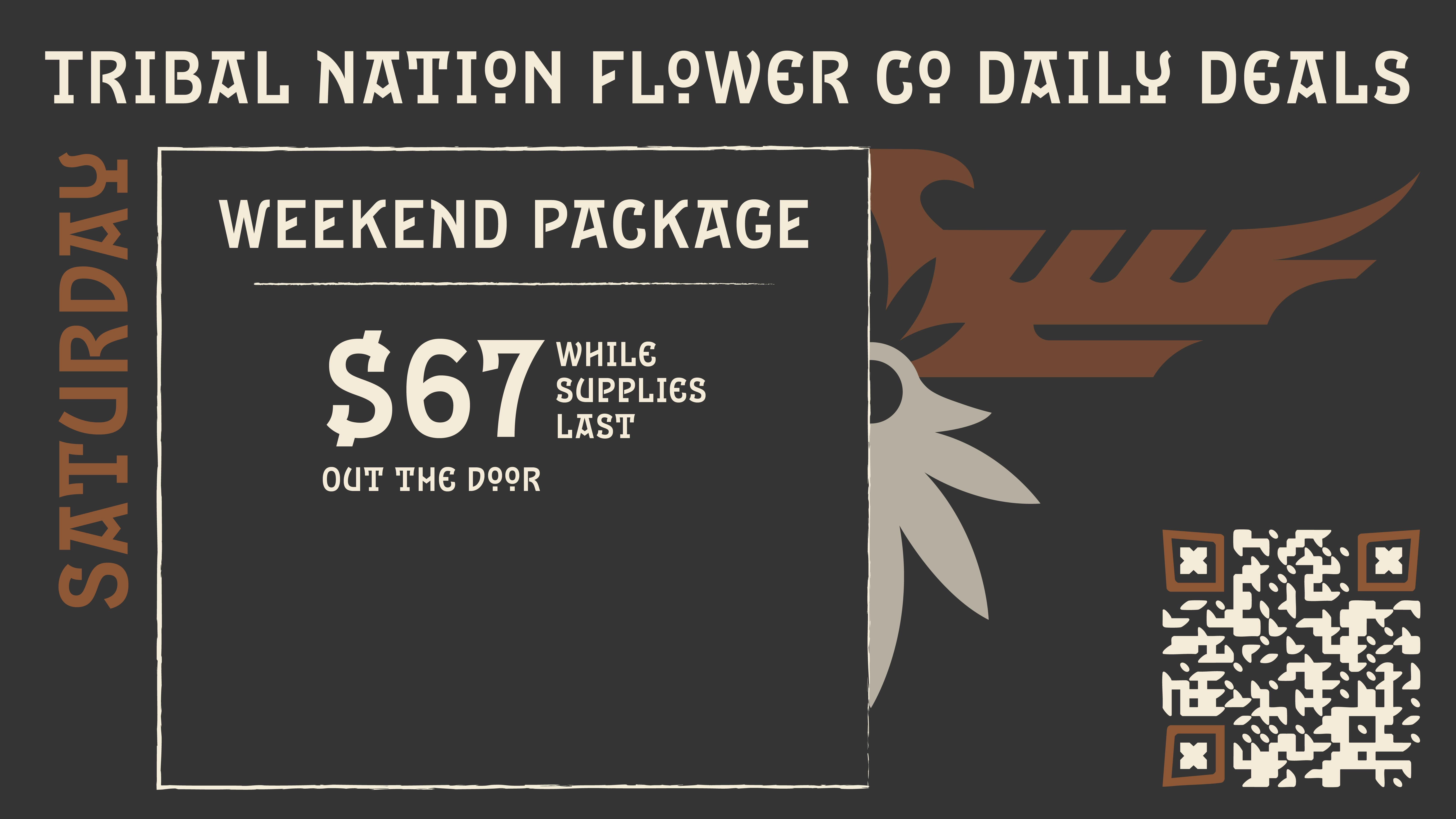 Tribal Nation Flower Co Saturday's April DAILY DEAL 🌙
