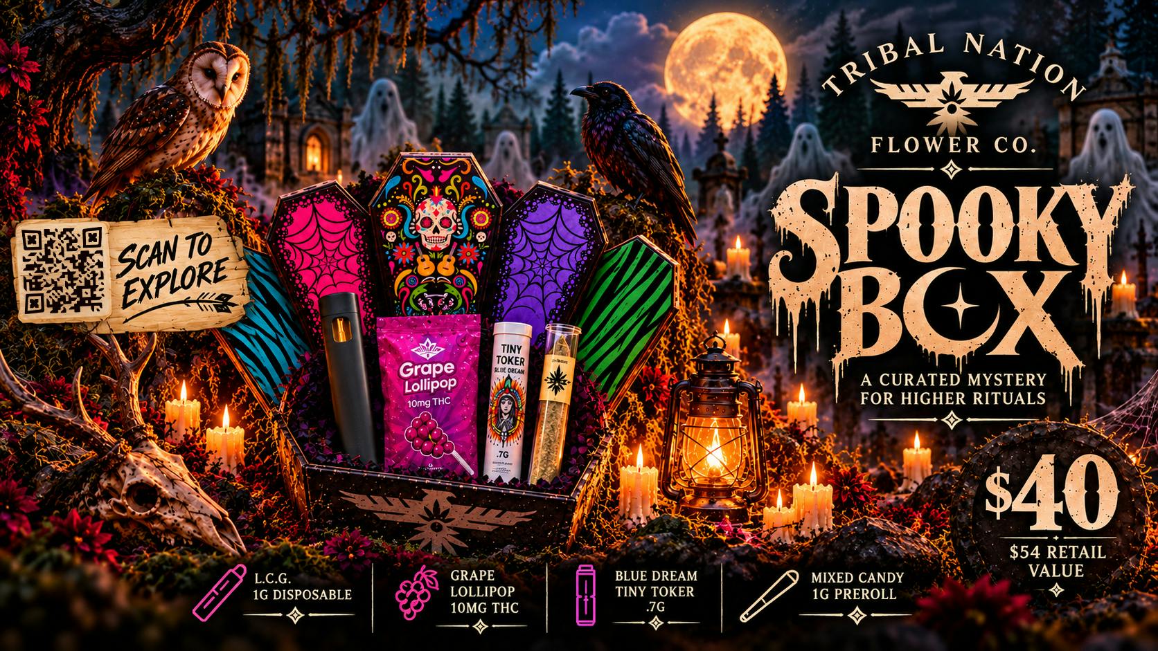 Tribal Nation Flower Co $40 Spooky Box ⚰️ | Coarsegold, CA