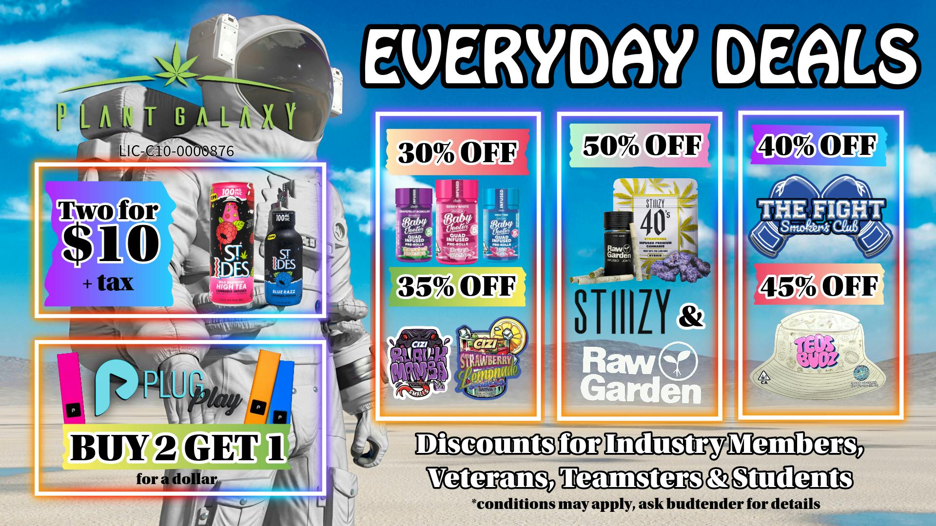 Plant Galaxy PG"s Daily Deals