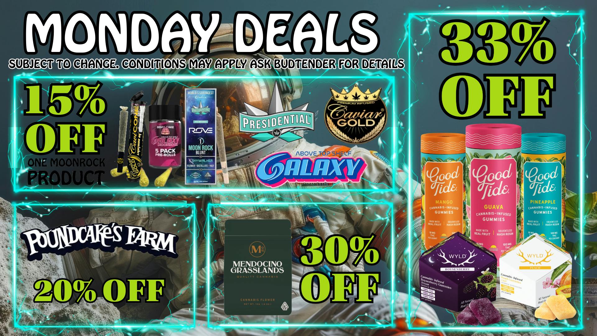 Plant Galaxy PG's Monday deals