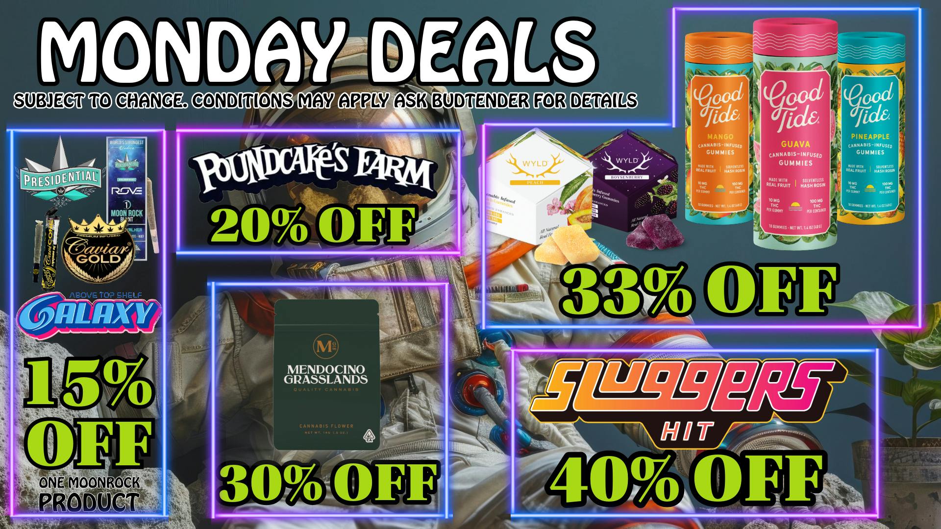 Plant Galaxy PG's Monday deals