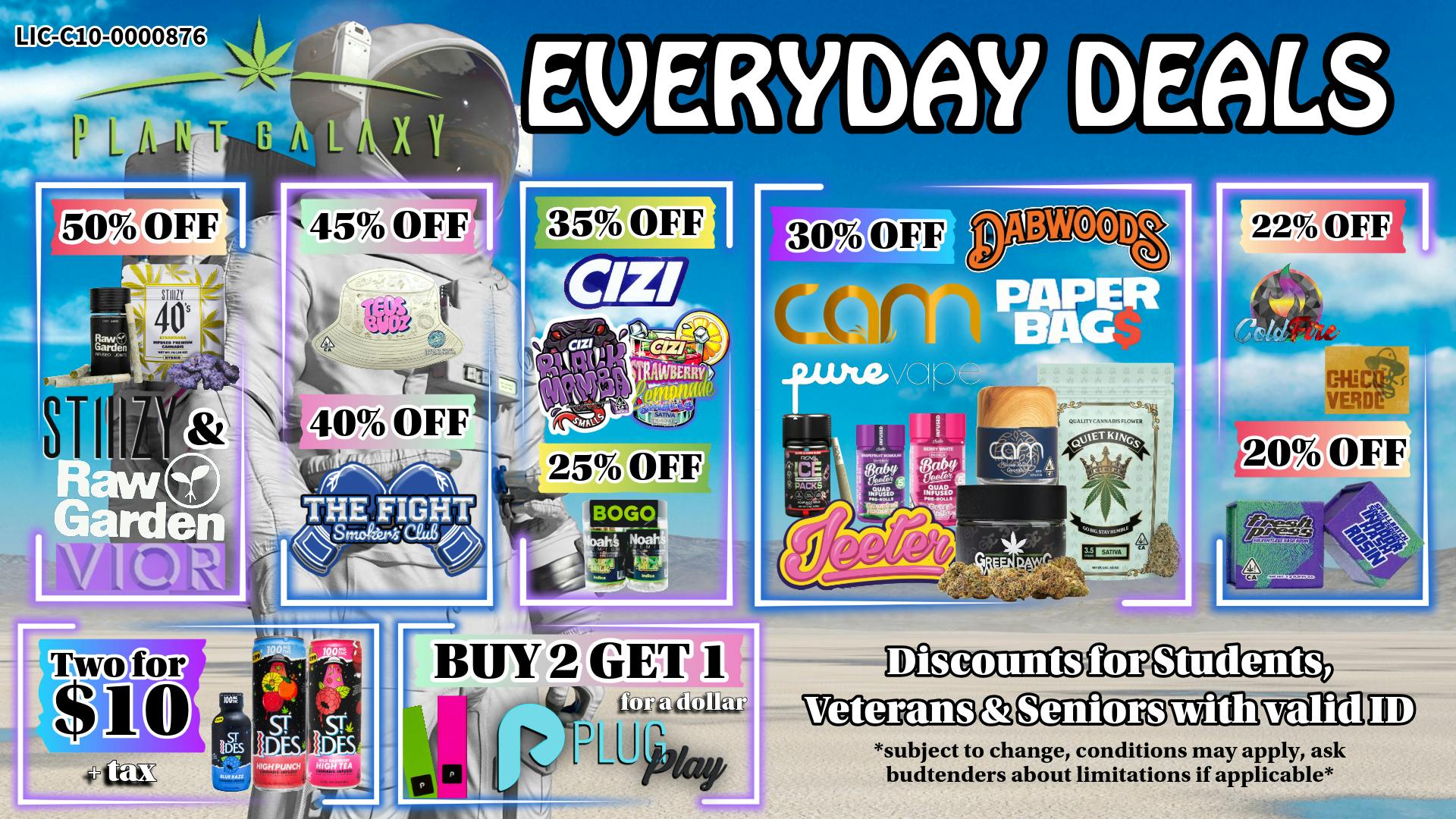 Plant Galaxy PG"s Daily Deals