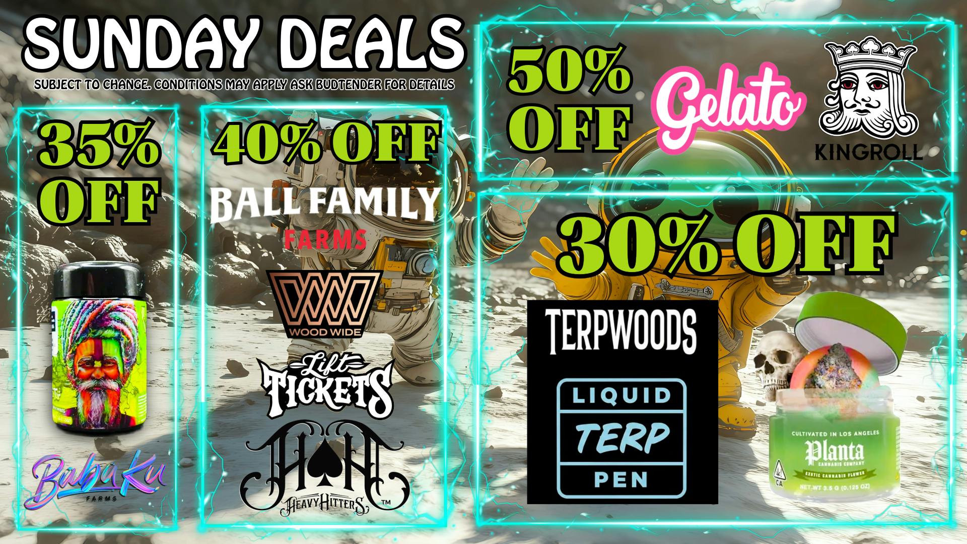 Plant Galaxy PG's Sunday Deals
