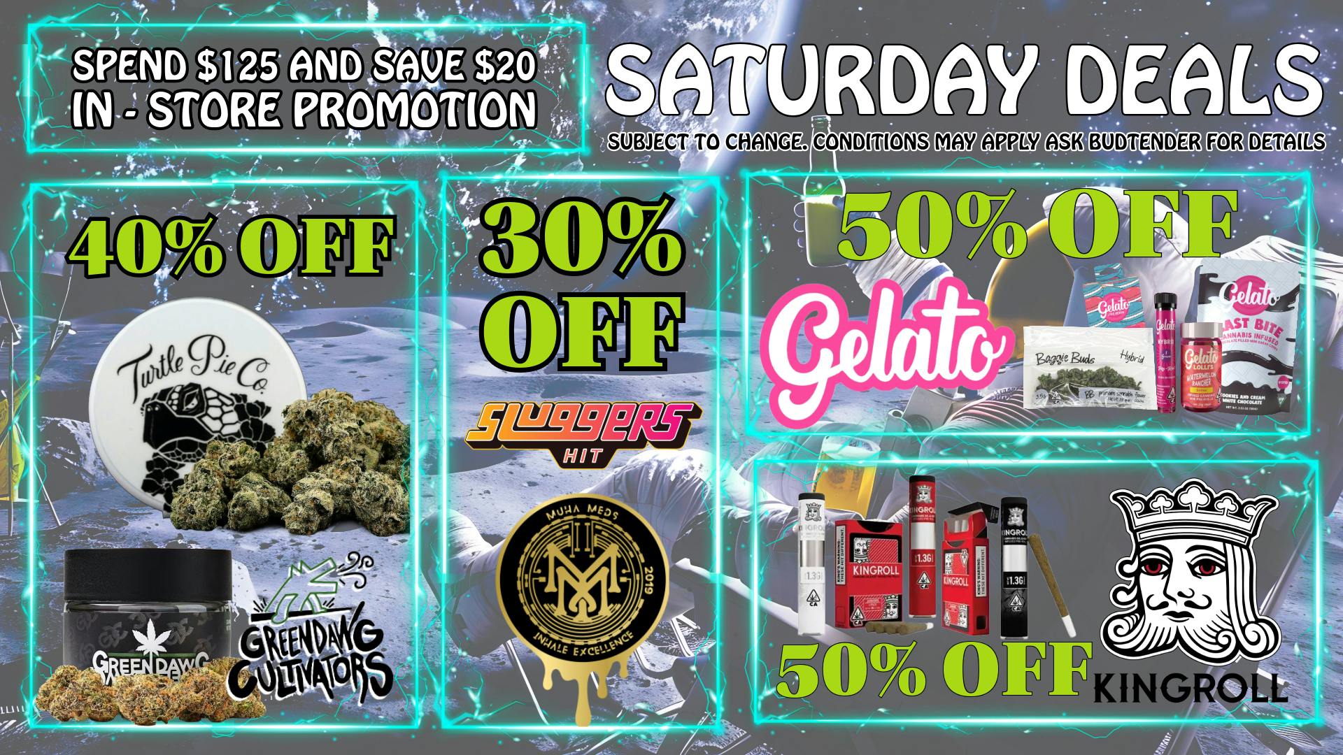 Plant Galaxy PG's Saturday Deals