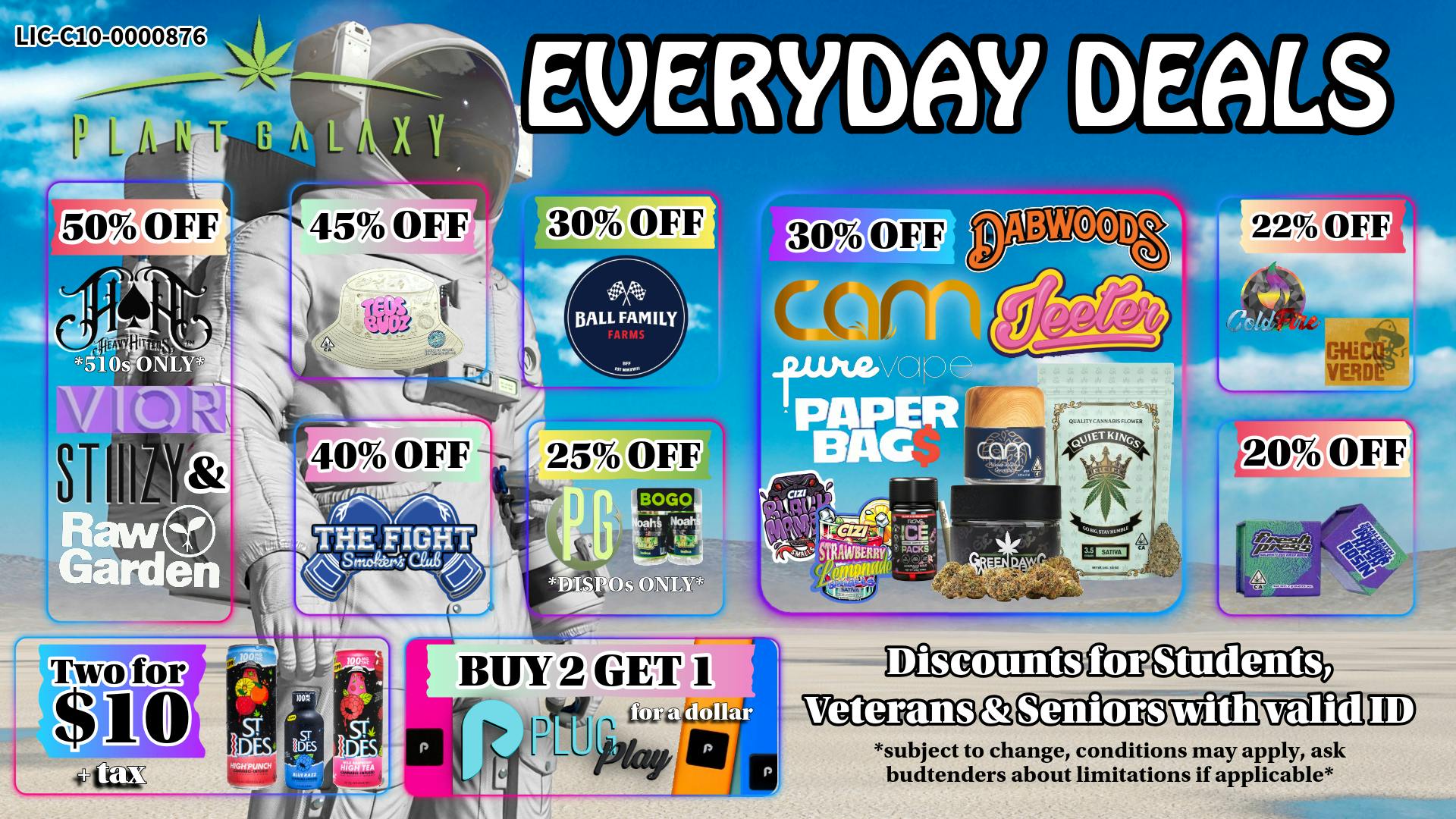 Plant Galaxy PG"s Daily Deals