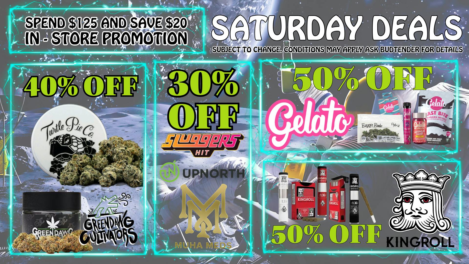 Plant Galaxy PG's Saturday Deals