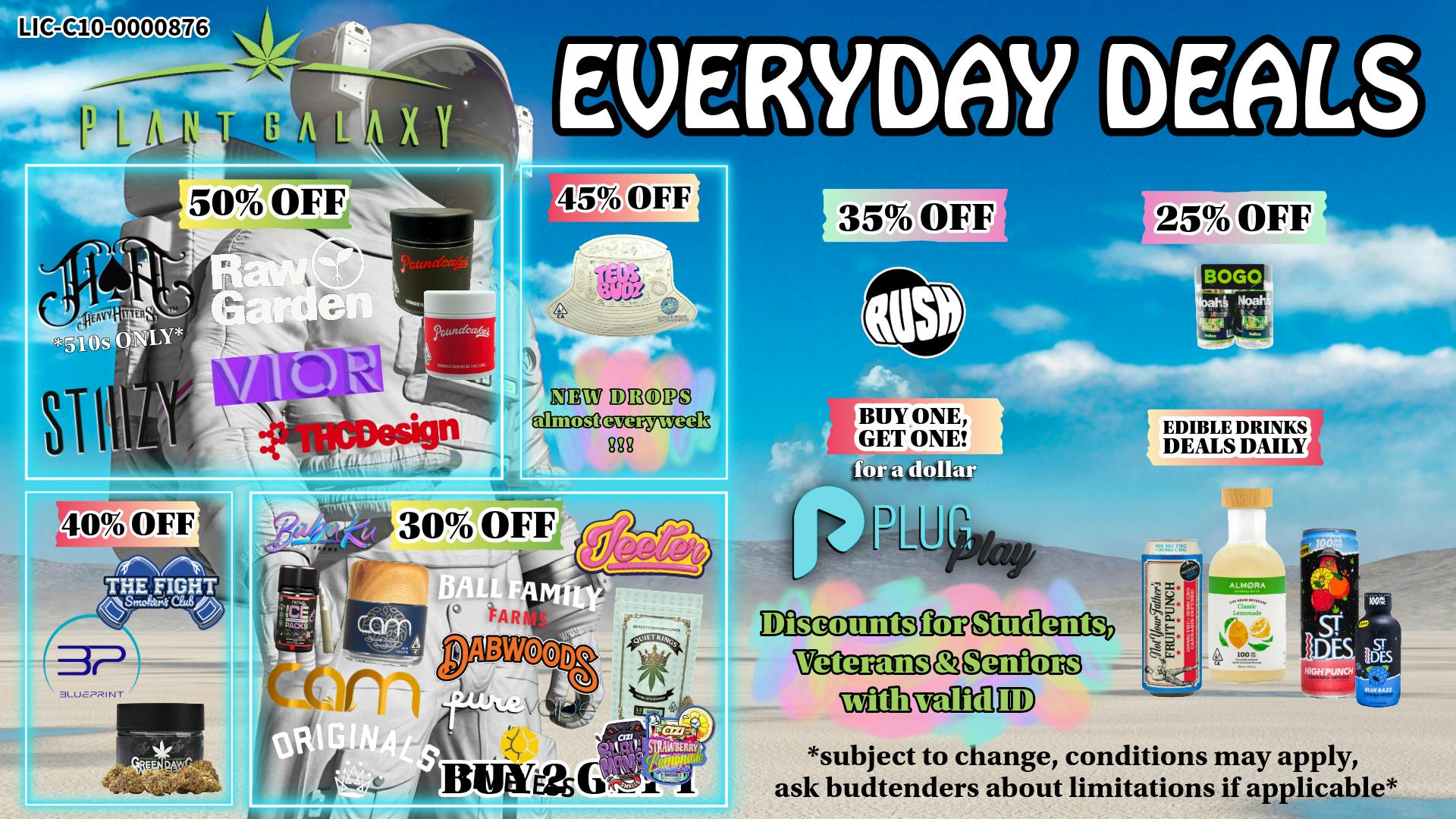 Plant Galaxy PG"s Daily Deals