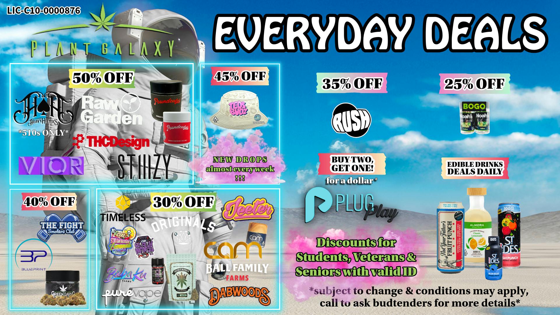 Plant Galaxy PG"s Daily Deals