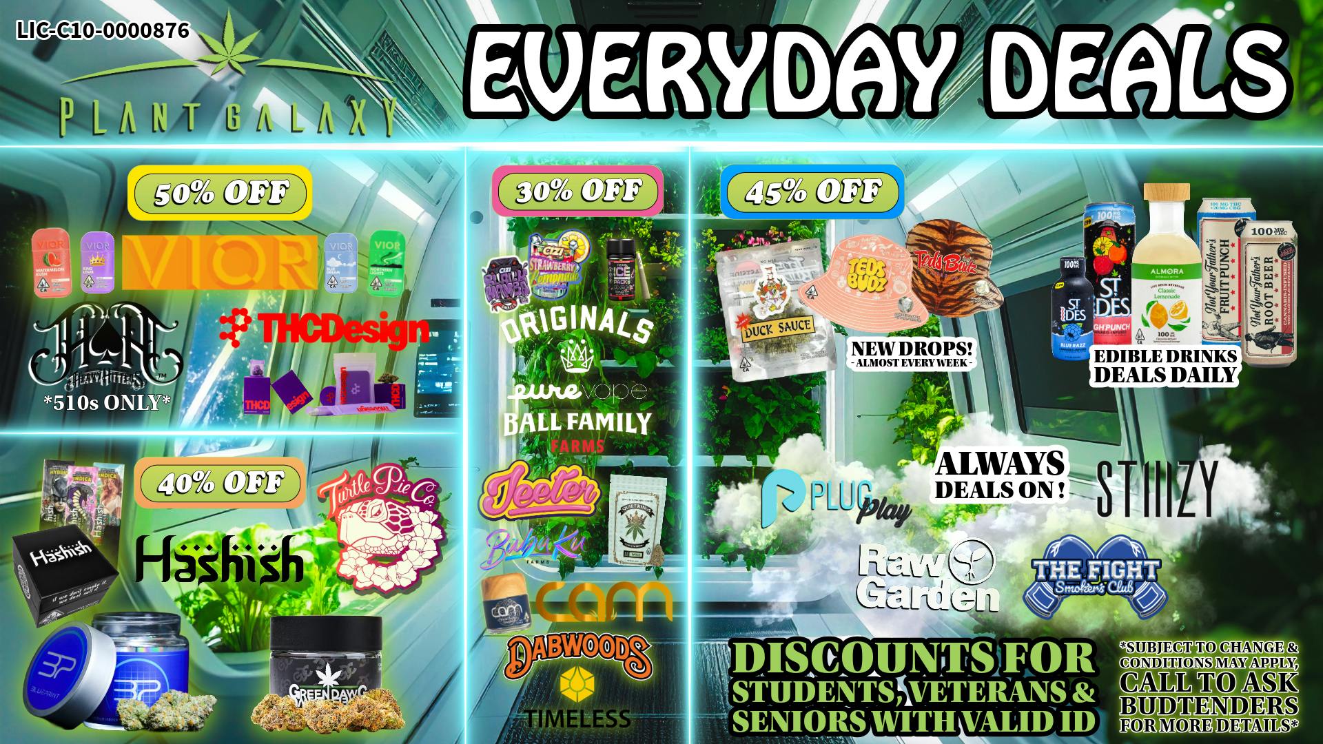 Plant Galaxy PG"s Daily Deals