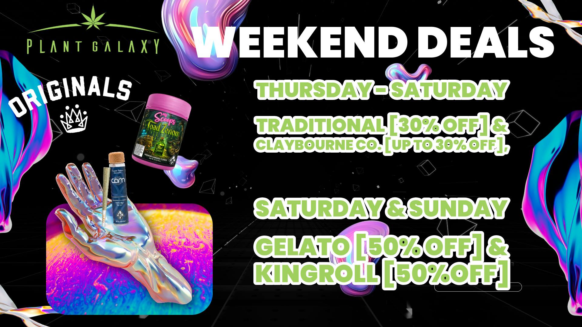 Plant Galaxy PG's Weekend Deals
