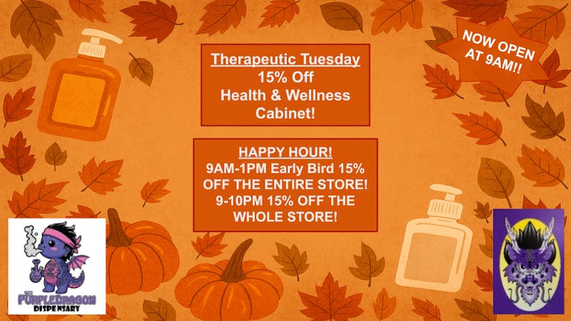 The Purple Dragon Therapeutic Tuesday!