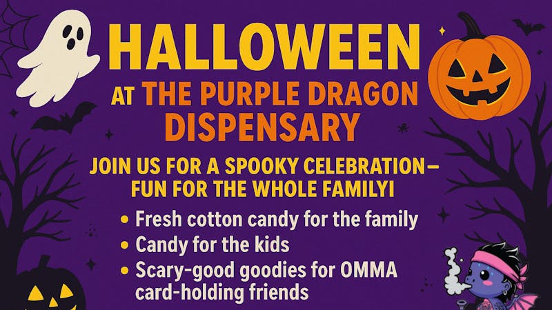 The Purple Dragon Halloween @ The Purple Dragon Dispensary