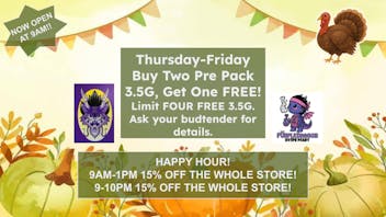 The Purple Dragon It's Pre-Pack Appreciation Day!