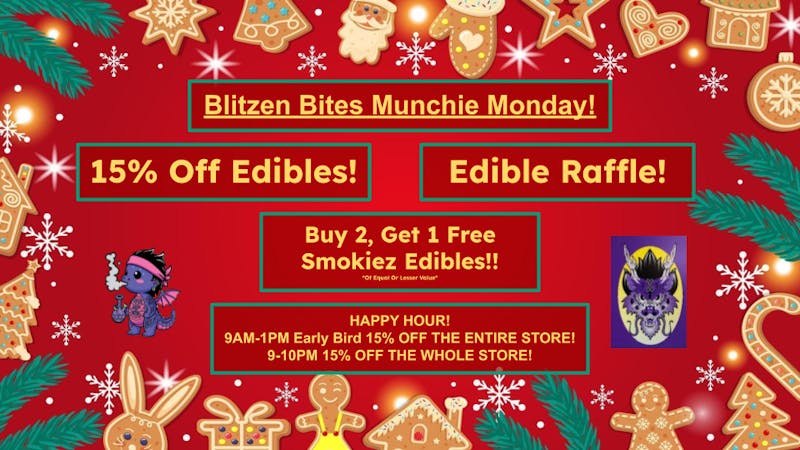 The Purple Dragon Blitzen Bites Monday! (Munchie Monday)