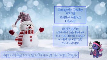 The Purple Dragon Therapeutic Tuesday!