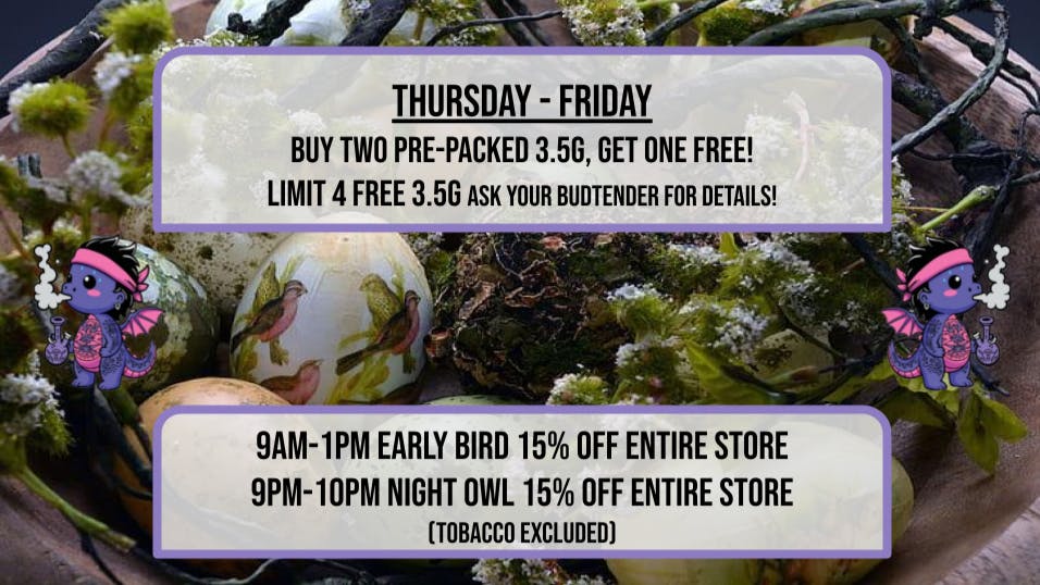 The Purple Dragon It's Pre-Pack Appreciation Day!