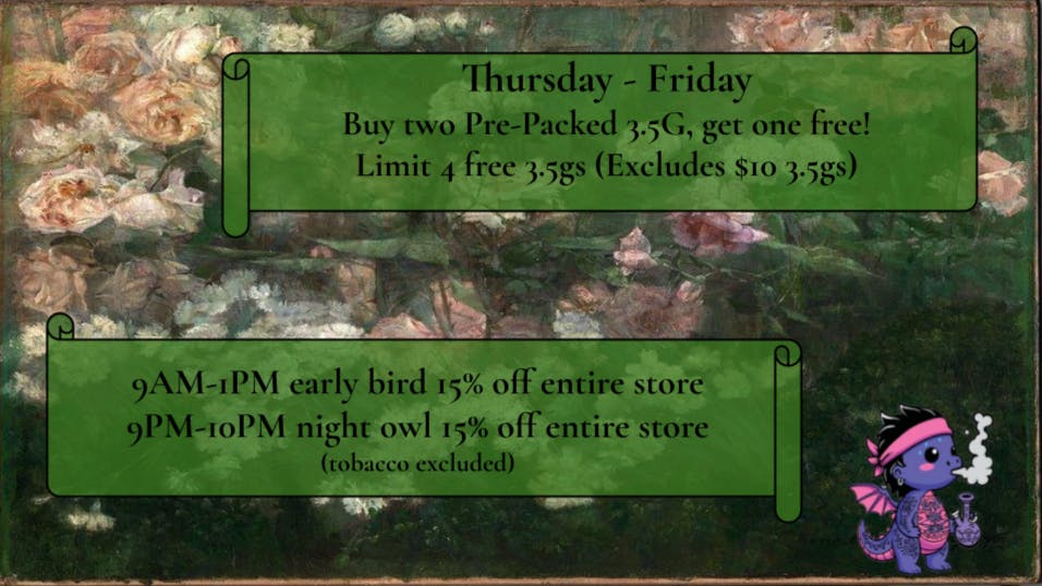 The Purple Dragon It's Pre-Pack Appreciation Day!