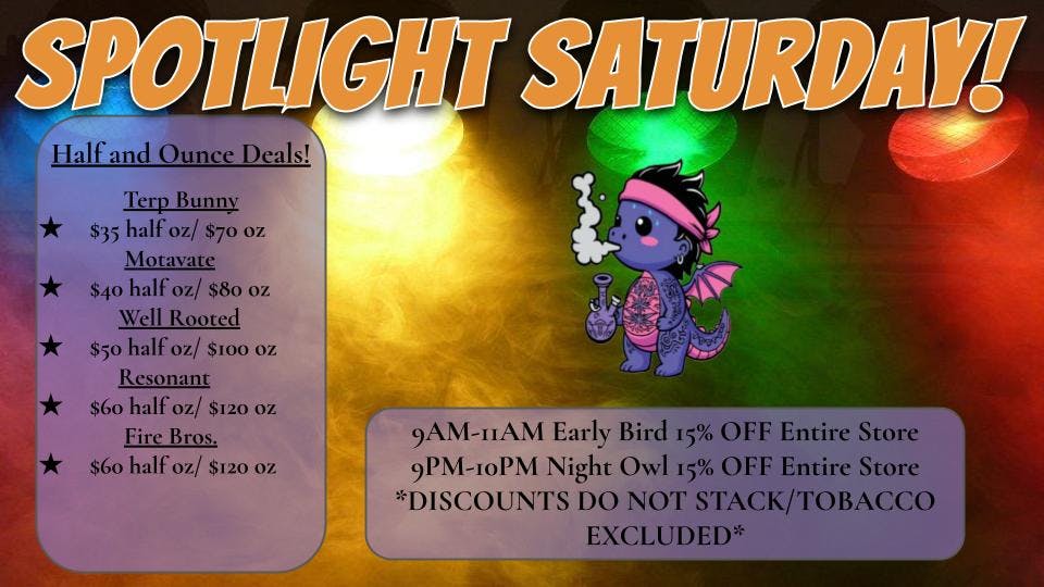 The Purple Dragon Spotlight Saturday!