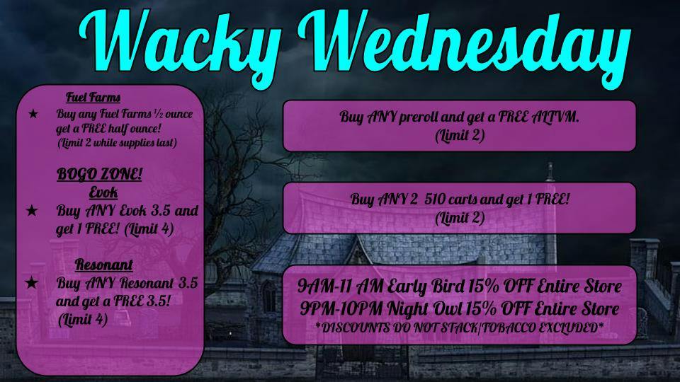 The Purple Dragon Wacky Wednesday!