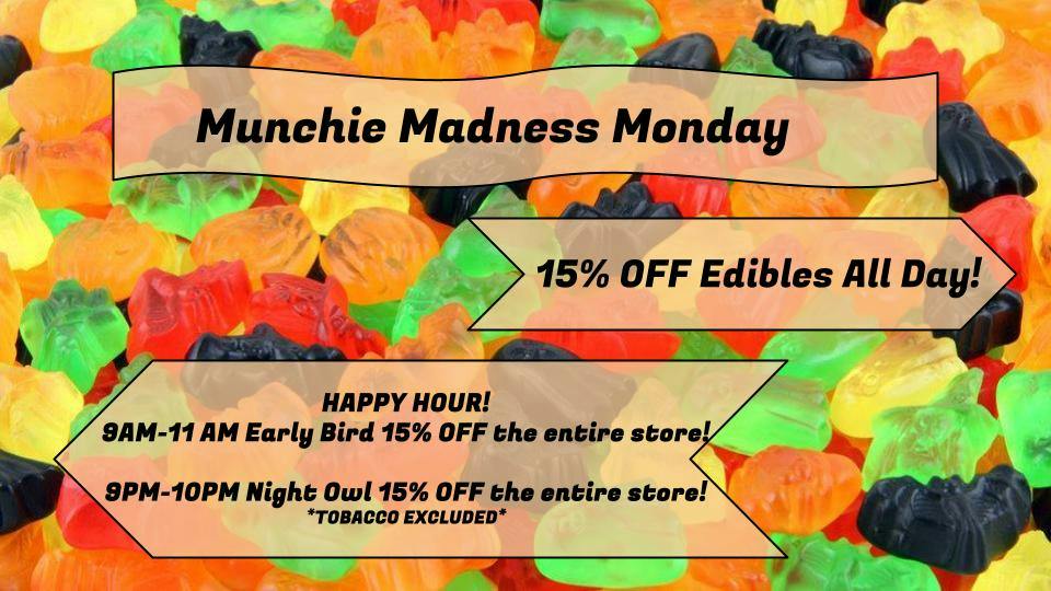 The Purple Dragon Munchie Madness Monday!