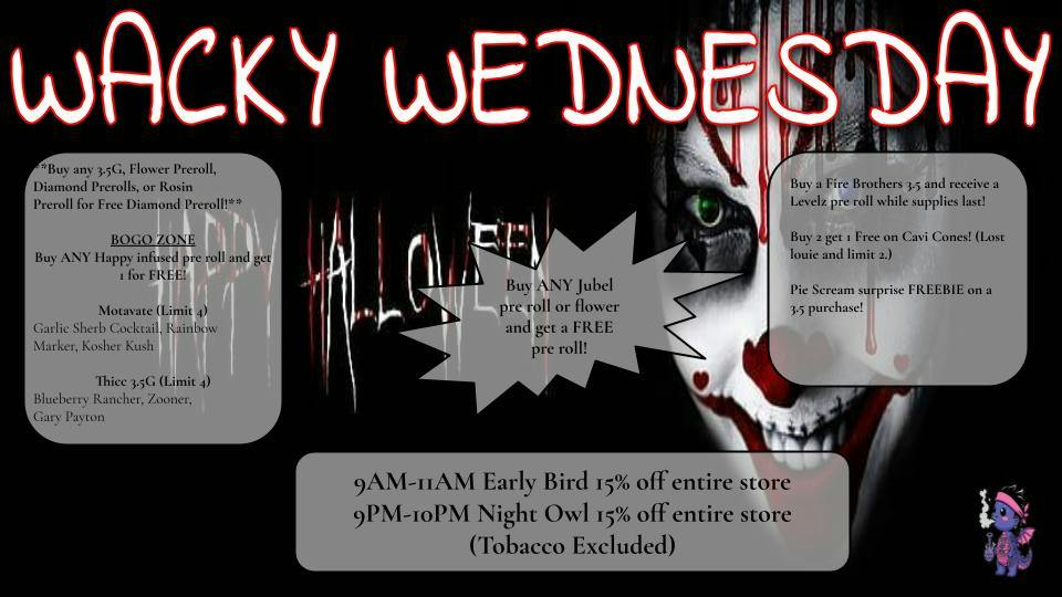 The Purple Dragon Wacky Wednesday!