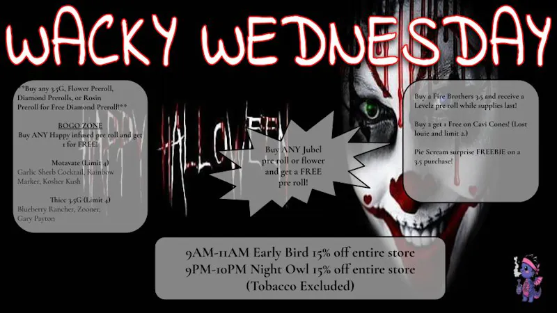 The Purple Dragon Wacky Wednesday!